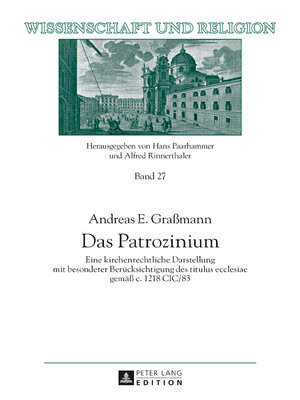 cover image of Das Patrozinium